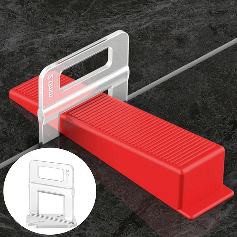 Ceramic Tile Floor - 100Pcs Ceramic Tile Spacers Clips -