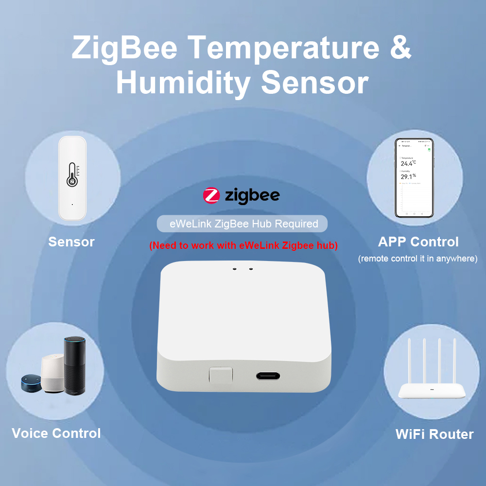 Ewelink ZigBee Smart Temperatu - Digital Hygrometer Probe recensie en prijs
