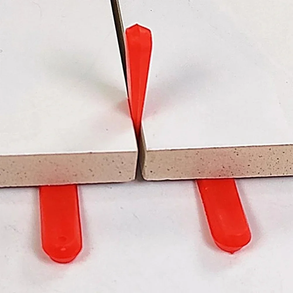 100pcs Plastic Tile Wedge Spac - Ceramic Tile Floor recensie en prijs