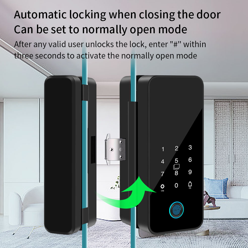 B16 Tuya APP Bluetooth Glass D - Glass Door Hinge recensie en prijs
