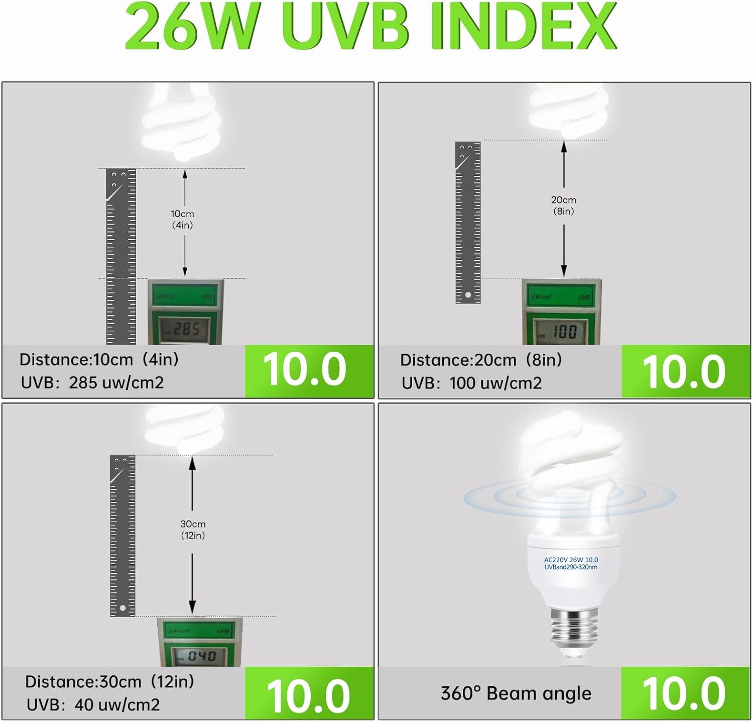 UVB 5.0 10.0 Reptile Heating L - Calcium Powder Reptile recensie en prijs