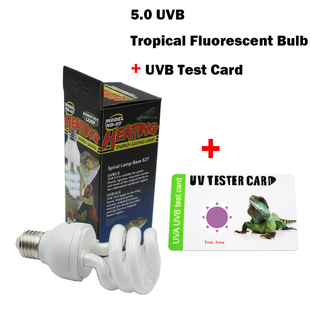Reptile 5.0 UVB Lamp Bulb Ligh - Calcium Powder Reptile recensie en prijs
