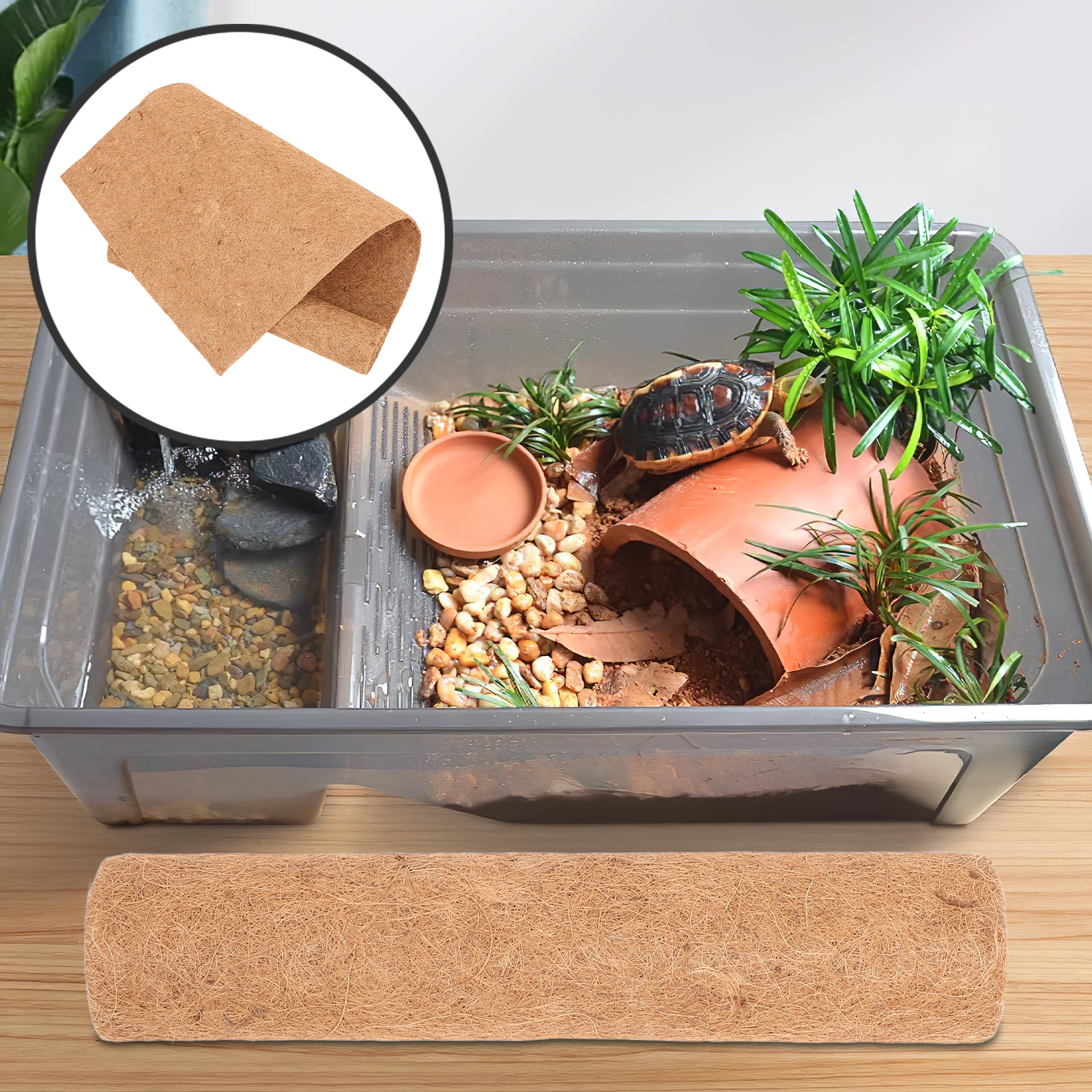 Coconut Fiber Mat 0 5x2m Repti - Substrate Coconut Fiber recensie en prijs