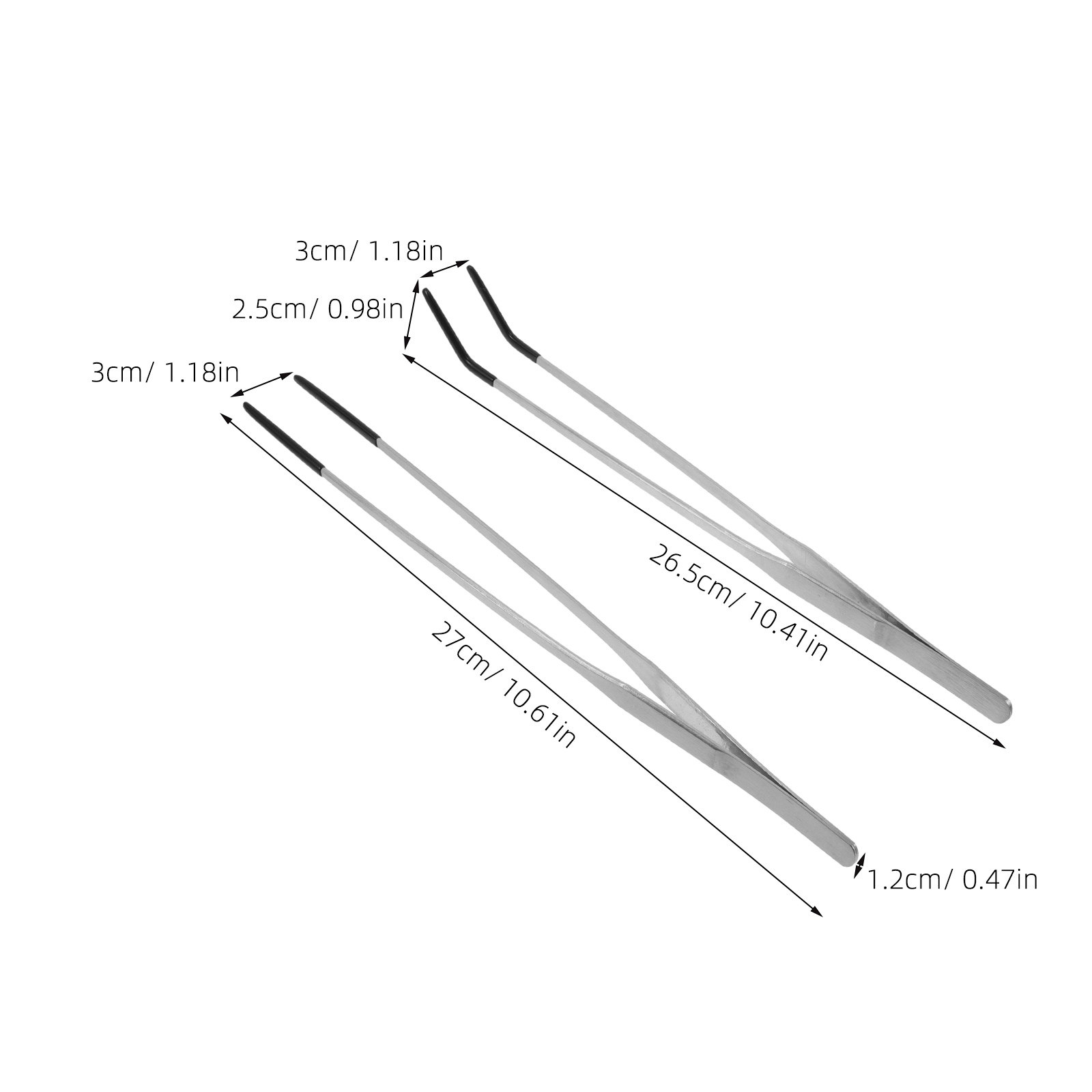 2Pcs Stainless Steel Feeding T - Feeding Tong Stainless recensie en prijs