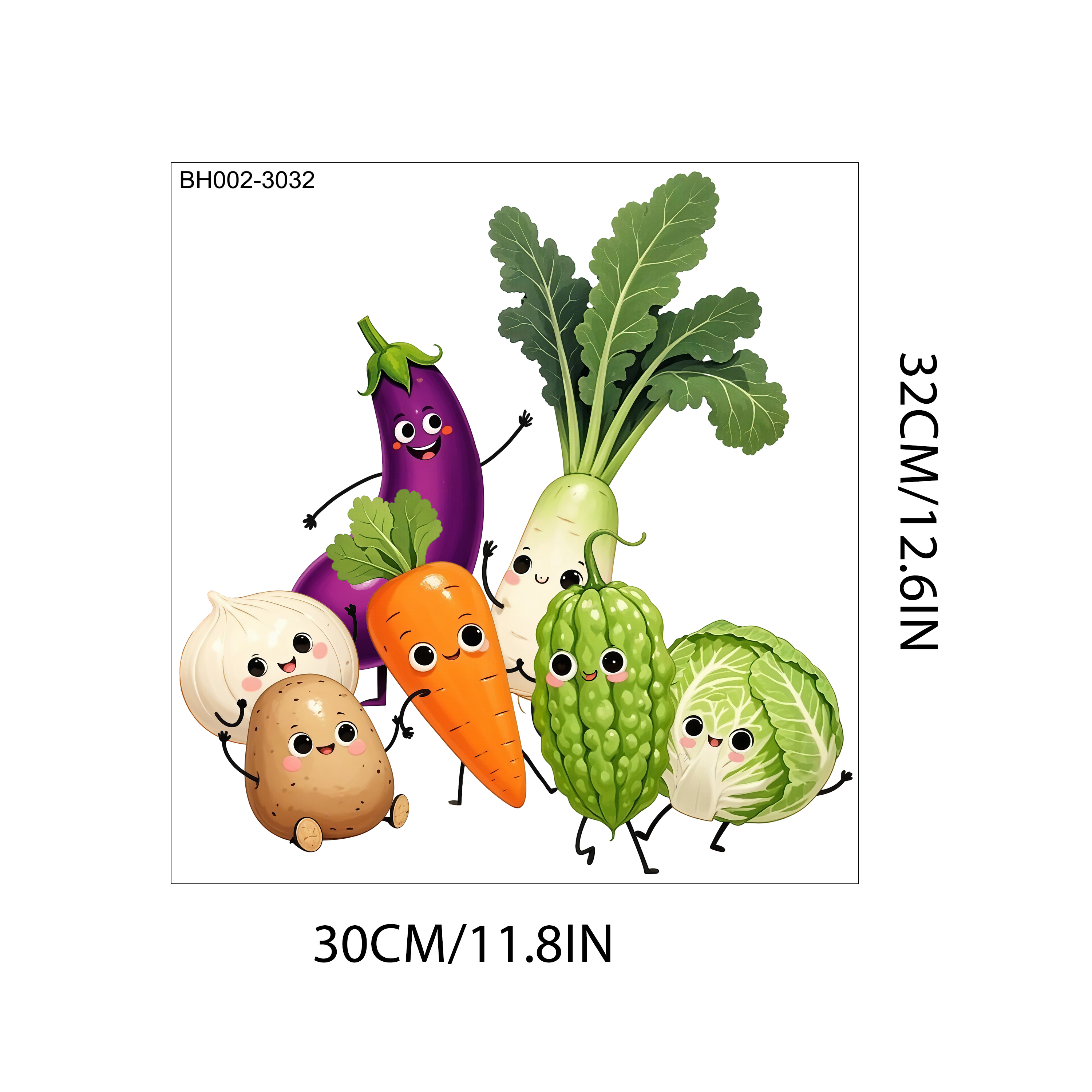 Emotionally Expressive Vegetab - Pvc Panel Background recensie en prijs