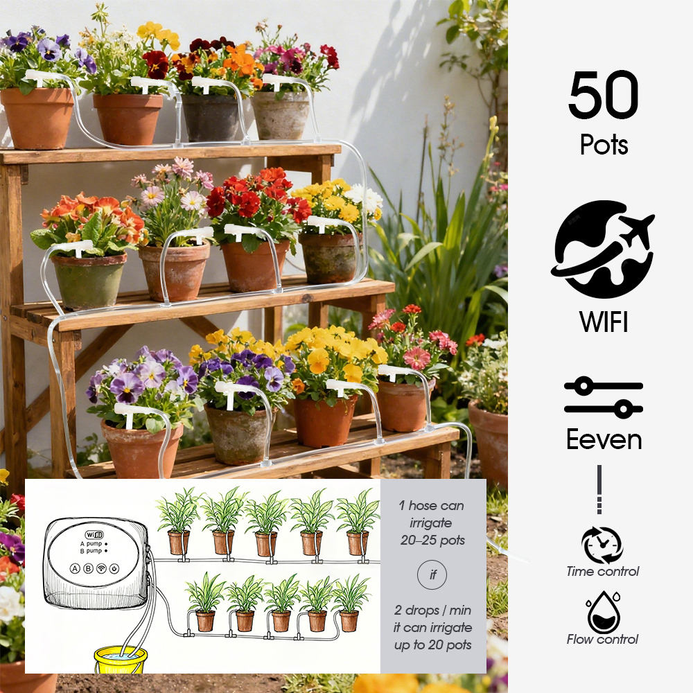 Garden Smart Dual Outlets Pump - Timer Dual Outlet recensie en prijs