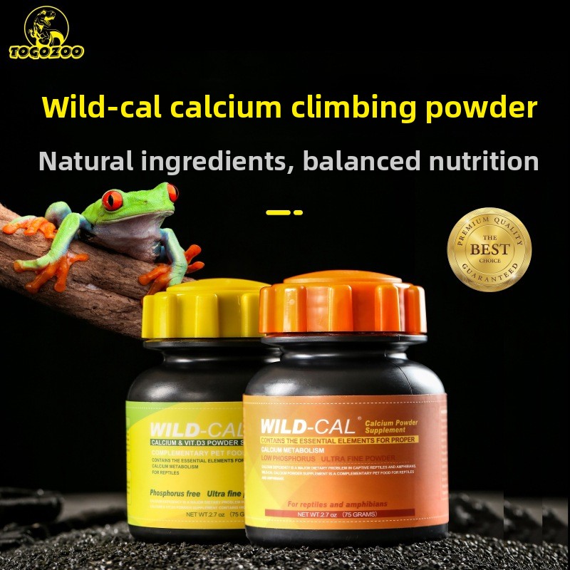 TOGOZOO WILDCAL Reptile Calciu - Calcium Powder Reptile recensie en prijs