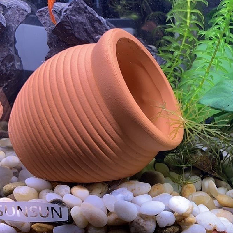 Ceramics Jar Fish Tank Decorat - Hide Cave Ceramic recensie en prijs