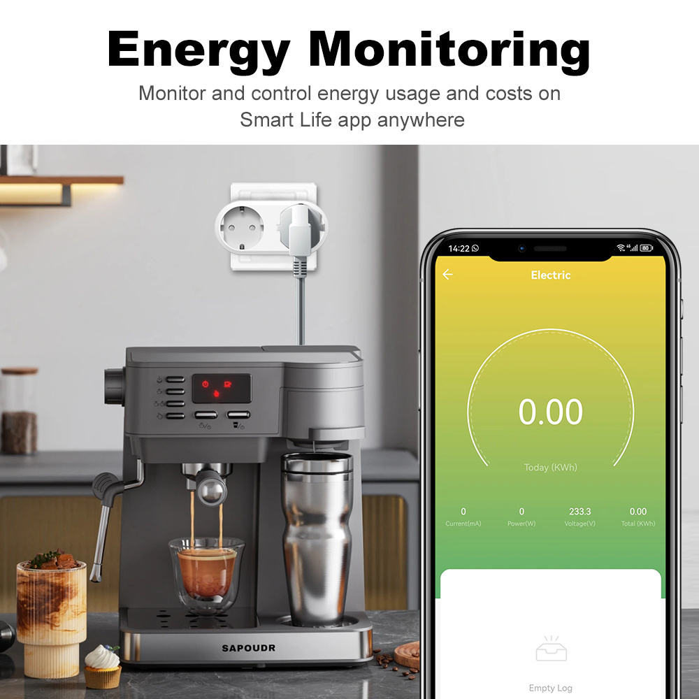 WiFi Smart Plug Dual Outlet 16 - Timer Dual Outlet recensie en prijs