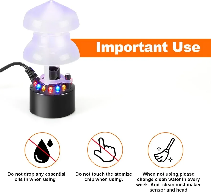 Ultrasonic Atomizer Mist Maker - Terrarium Fogger Ultrasonic recensie en prijs