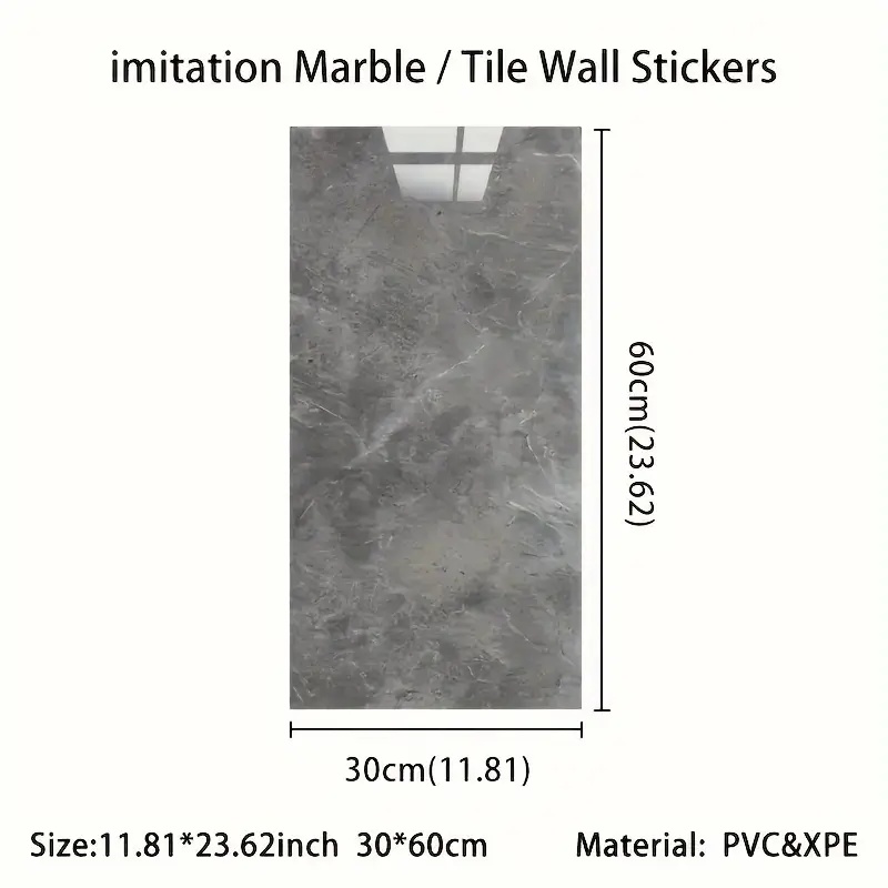 30cm*60cm Imitation Marble Til - Pvc Panel Background recensie en prijs