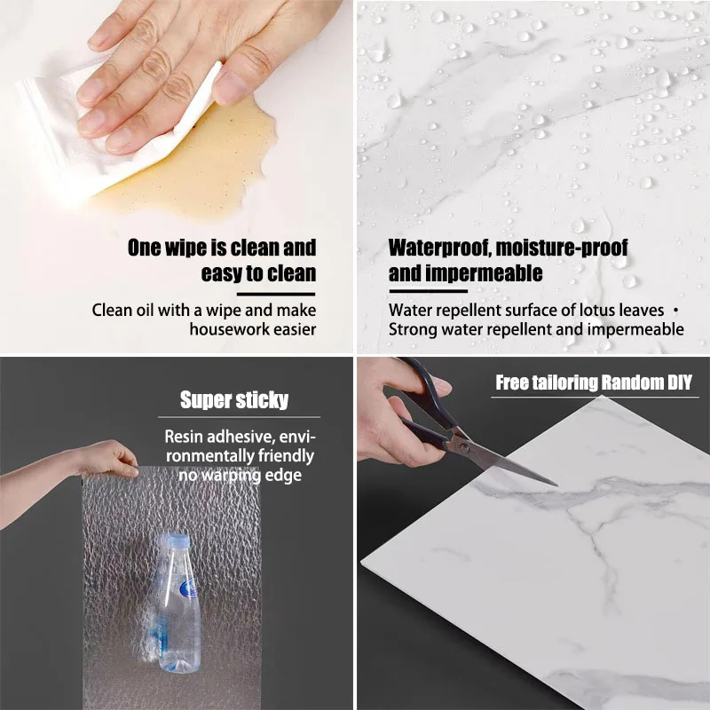 30cm*60cm Imitation Marble Til - Pvc Panel Background recensie en prijs