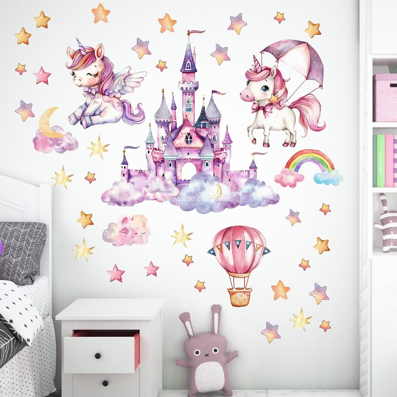 Unicorn Stars Luminous Wall St - Pvc Panel Background recensie en prijs