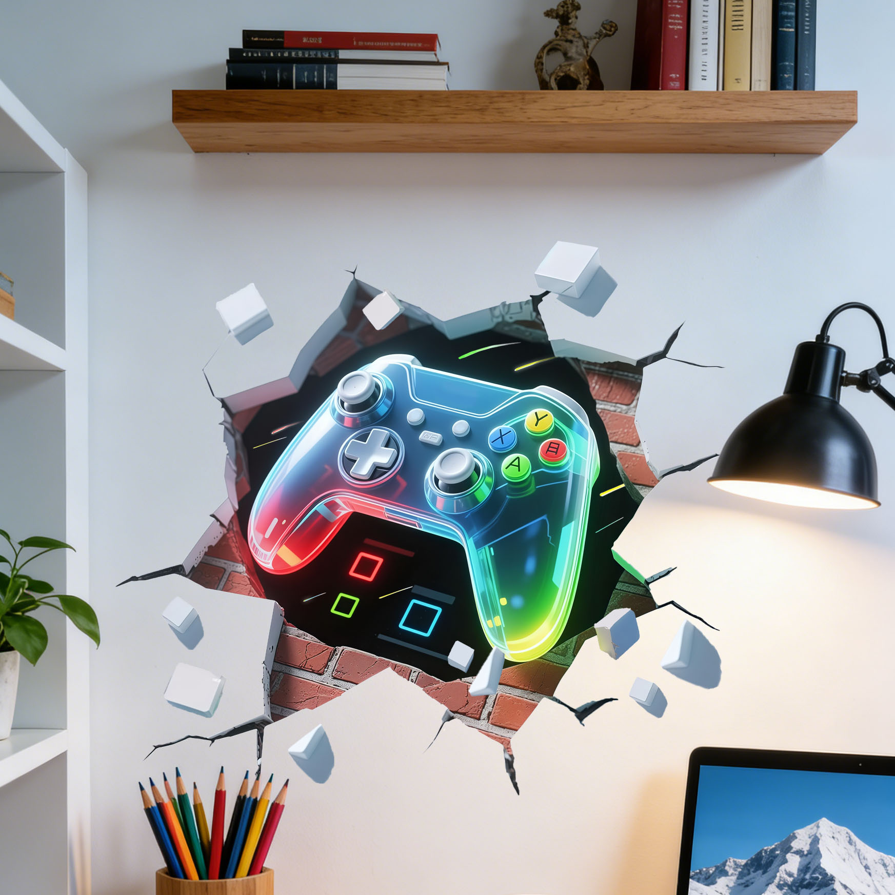 Game Controller Decal for Boys - Pvc Panel Background recensie en prijs