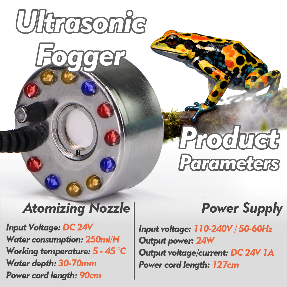 Ultrasonic Mist Maker Fogger w - Terrarium Fogger Ultrasonic recensie en prijs