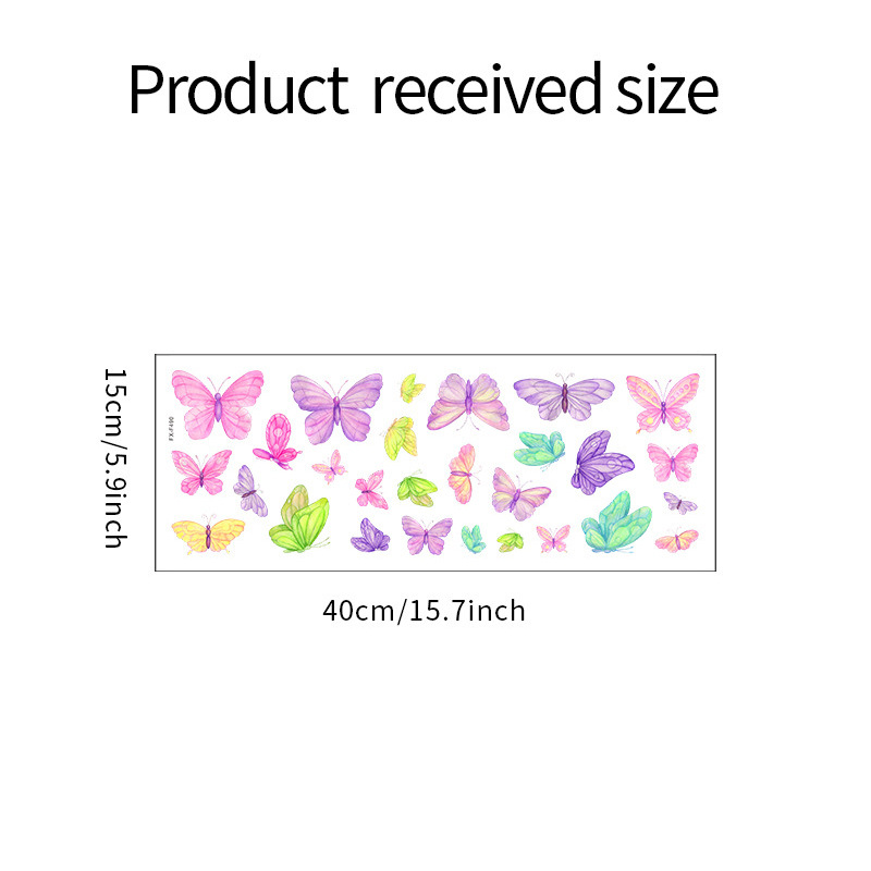 Romantic butterfly Wall Sticke - Pvc Panel Background recensie en prijs