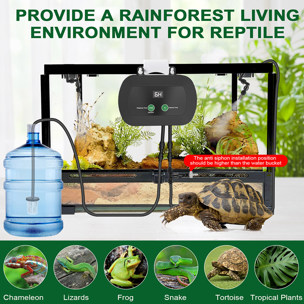 Automatic Reptile Mist Sprinkl - Misting Nozzle Reptile recensie en prijs