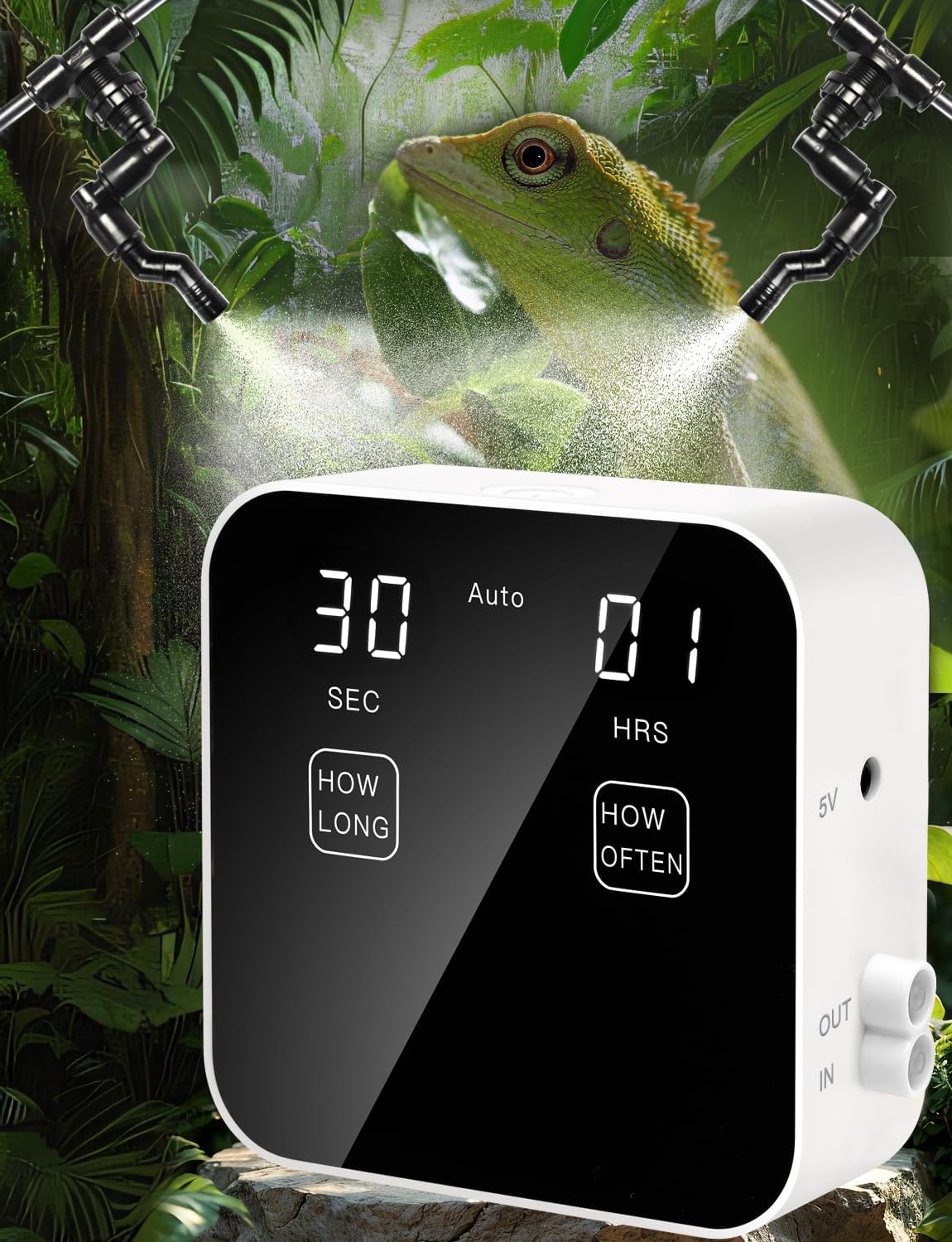 Automatic Rainforest Timing Sp - Misting Nozzle Reptile recensie en prijs