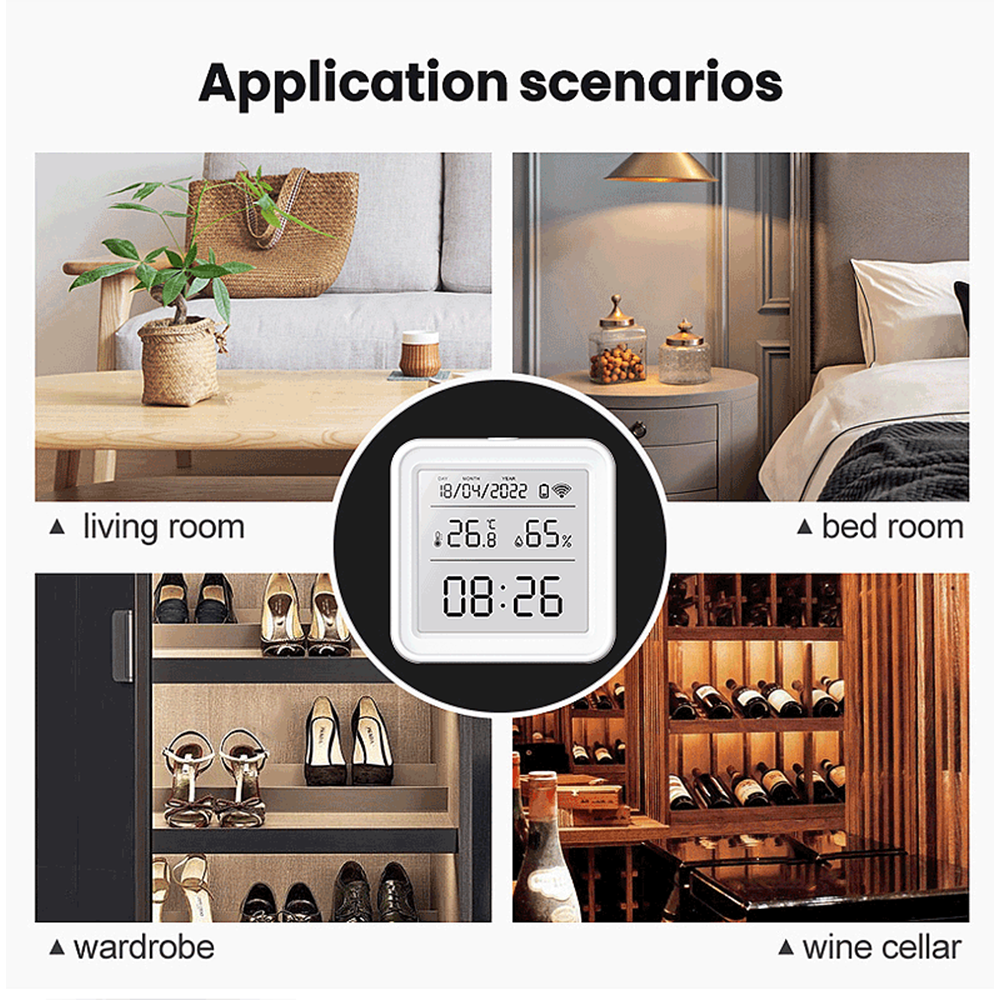Tuya WIFI Temperature Humidity - Digital Hygrometer Probe recensie en prijs