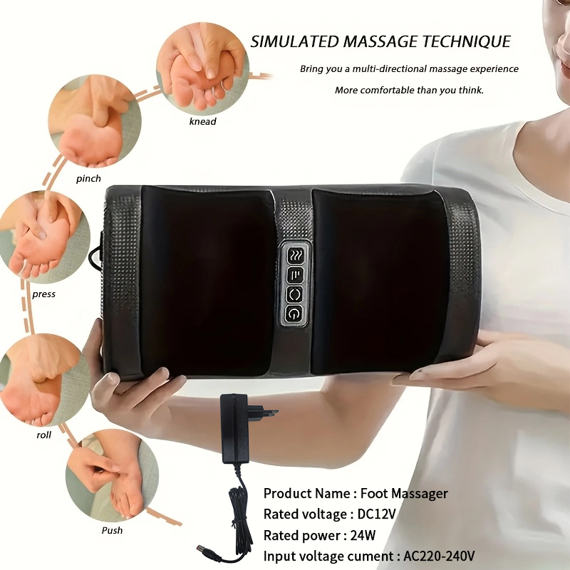 Heating and Kneading Foot Mass - Timer Dual Outlet recensie en prijs