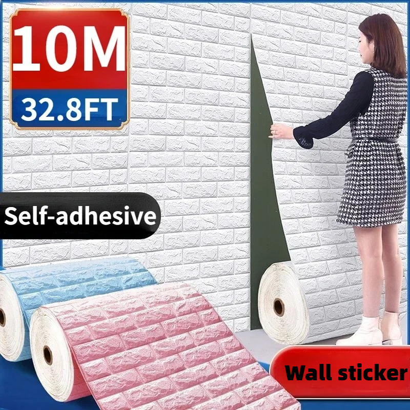 70cmx1/3/5/10M 3D Foam Brick W - Pvc Panel Background recensie en prijs
