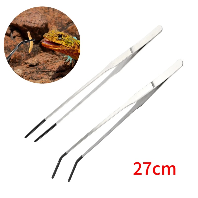 2Pcs Stainless Steel Tweezers  - Feeding Tong Stainless recensie en prijs