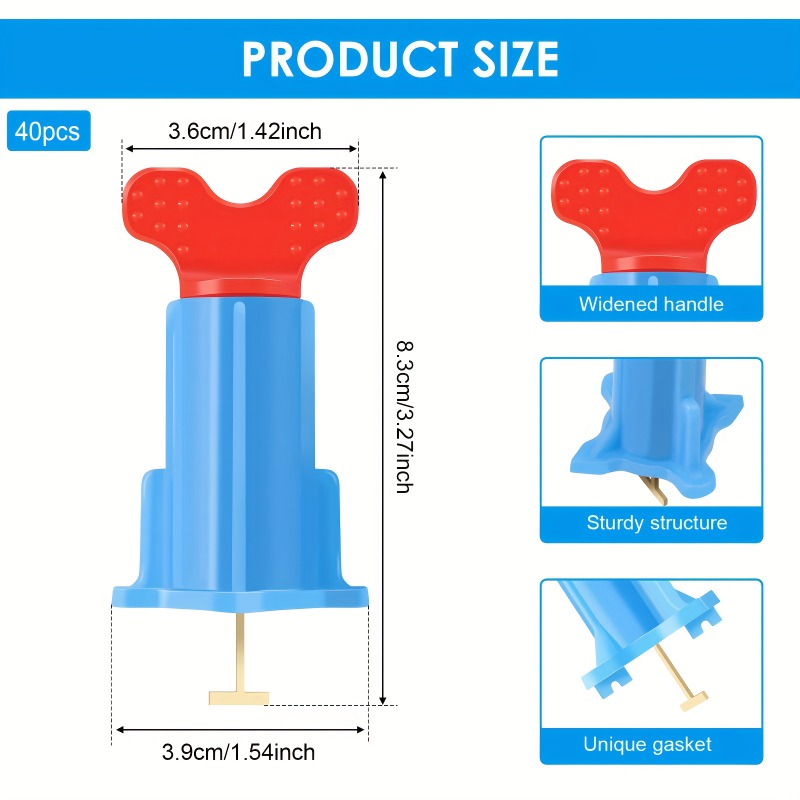 40Pcs New Design Tile Leveling - Ceramic Tile Floor recensie en prijs