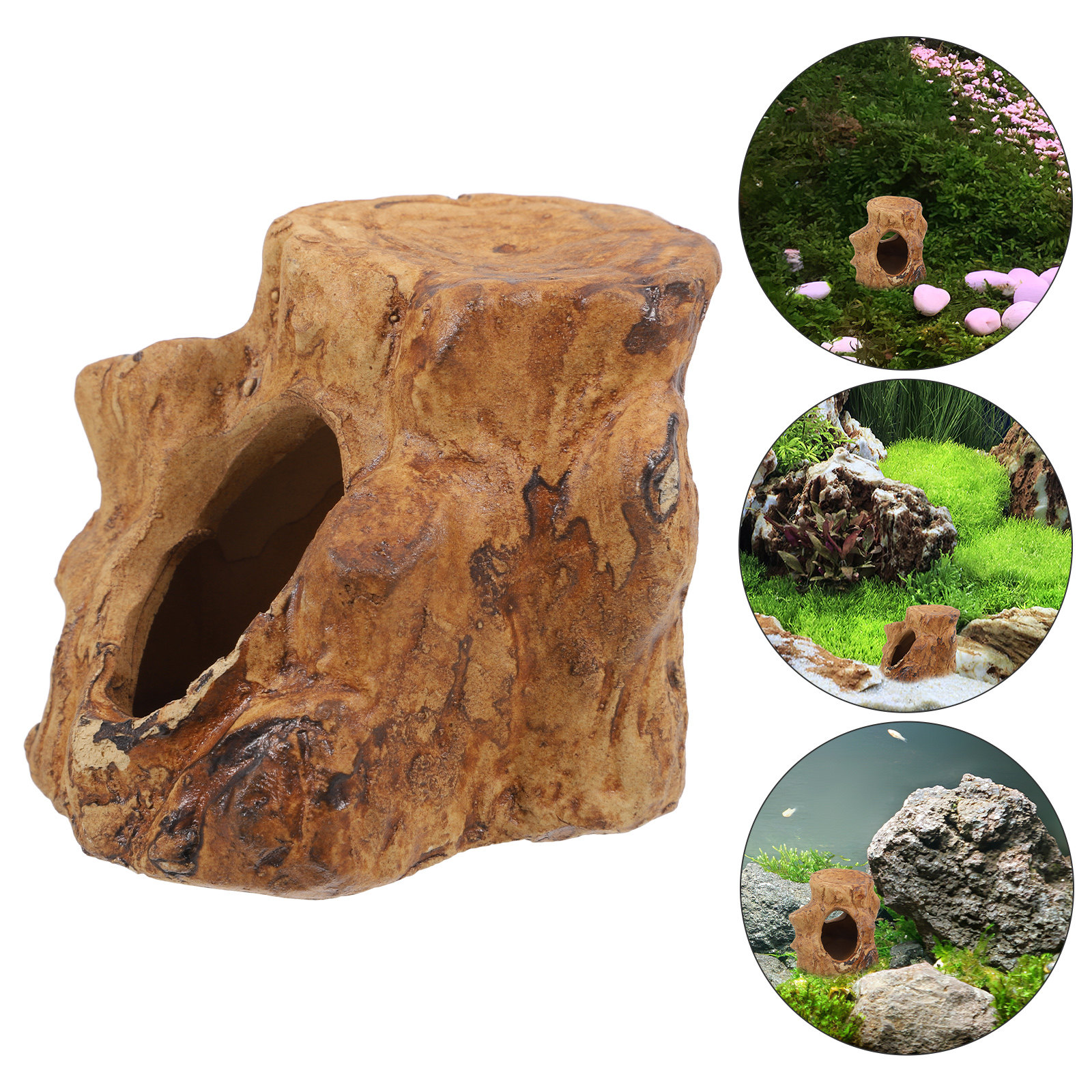 Pleco Caves Fish Tank Decorati - Hide Cave Ceramic recensie en prijs
