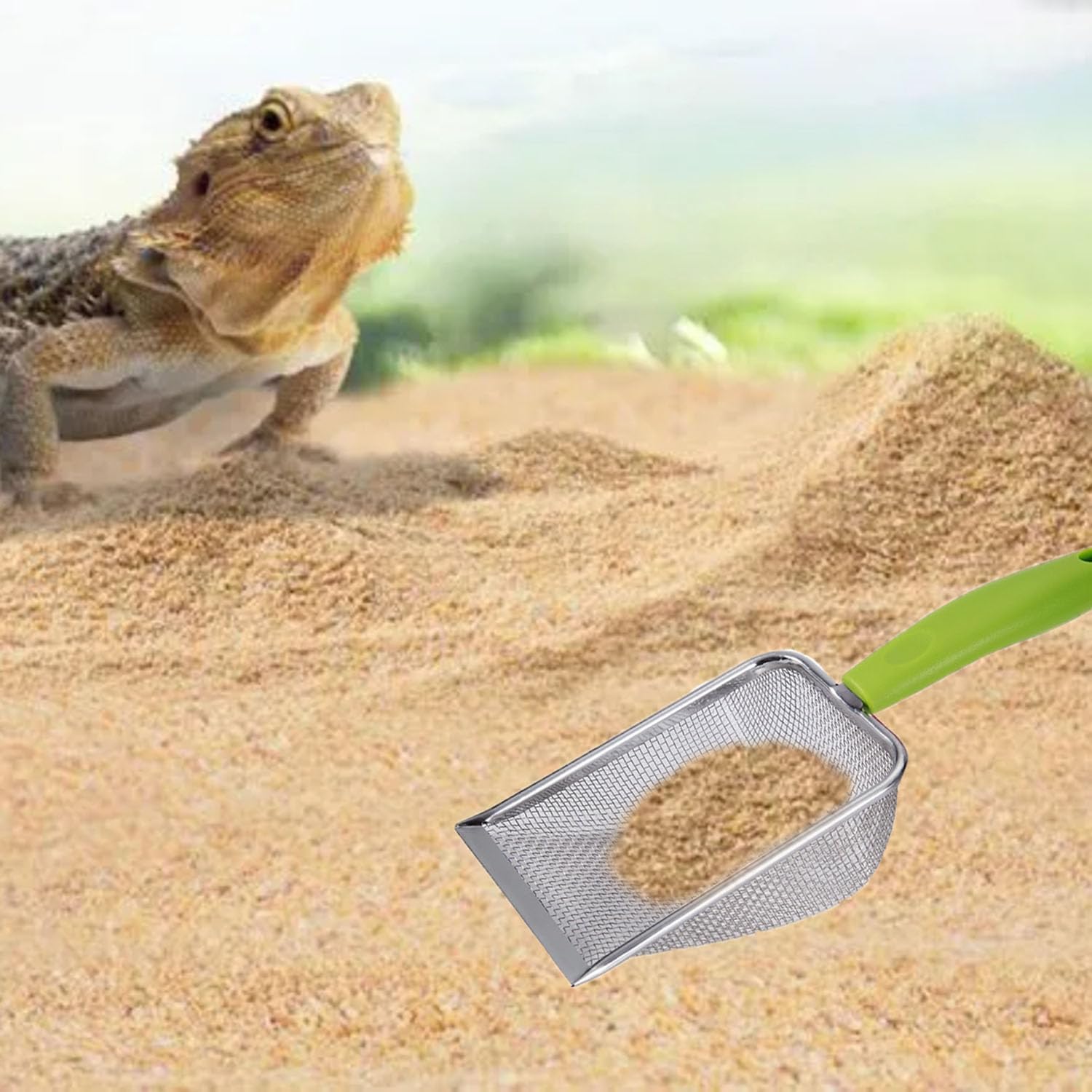 Reptile Sand Scoop Set - Fine  - Feeding Tong Stainless recensie en prijs