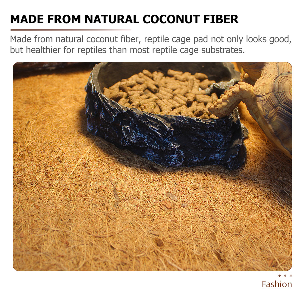 Reptile Carpet Natural Coconut - Substrate Coconut Fiber recensie en prijs