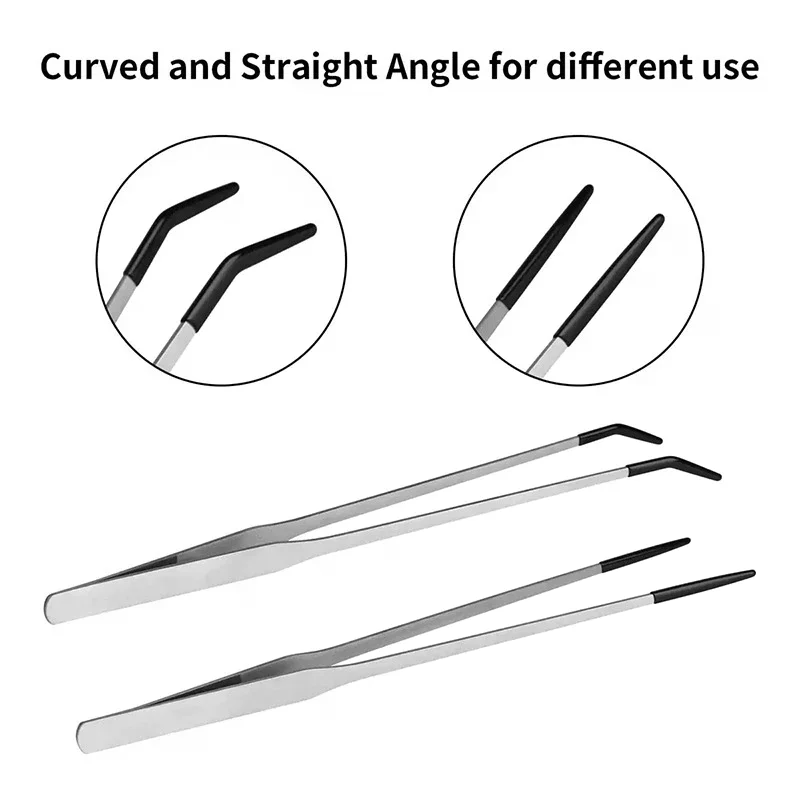 Straight and Curved Aquarium T - Feeding Tong Stainless recensie en prijs