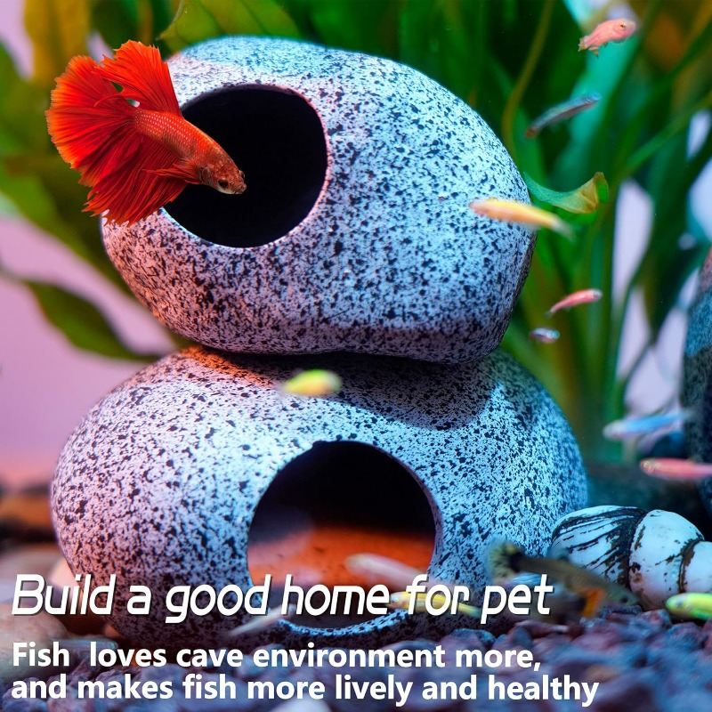 Aquarium Decorations Cave Fish - Hide Cave Ceramic recensie en prijs