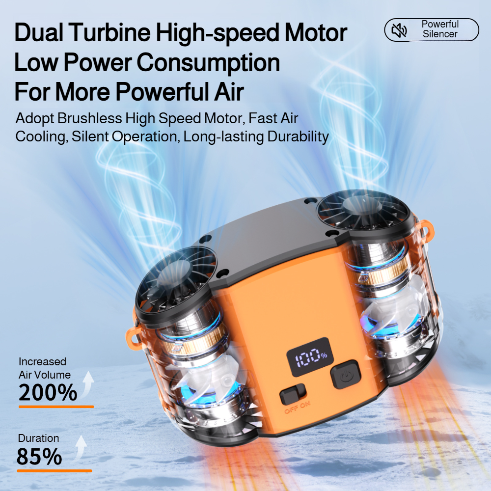 Outdoor Double Air Outlet Fan  - Timer Dual Outlet recensie en prijs