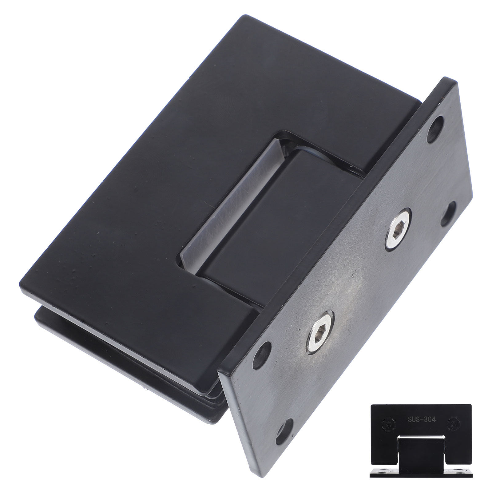 1Pcs Glass Door Clamp Bathroom - Glass Door Hinge recensie en prijs