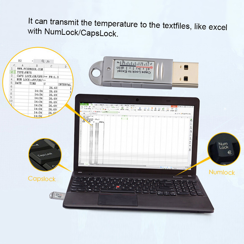 PCsensor USB Thermometer Hygro - Digital Hygrometer Probe recensie en prijs