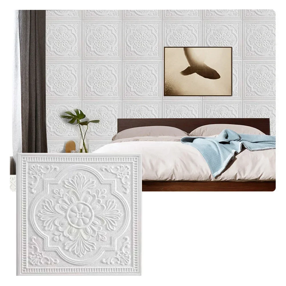 1/10 Pc 3D Wall Panel Wall Sti - Pvc Panel Background recensie en prijs