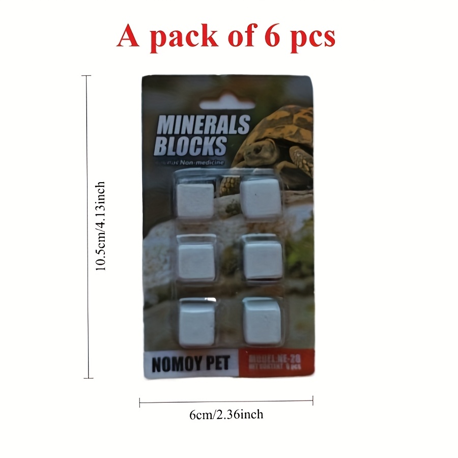 6 Pcs Fish Tank Calcium Block  - Calcium Powder Reptile recensie en prijs
