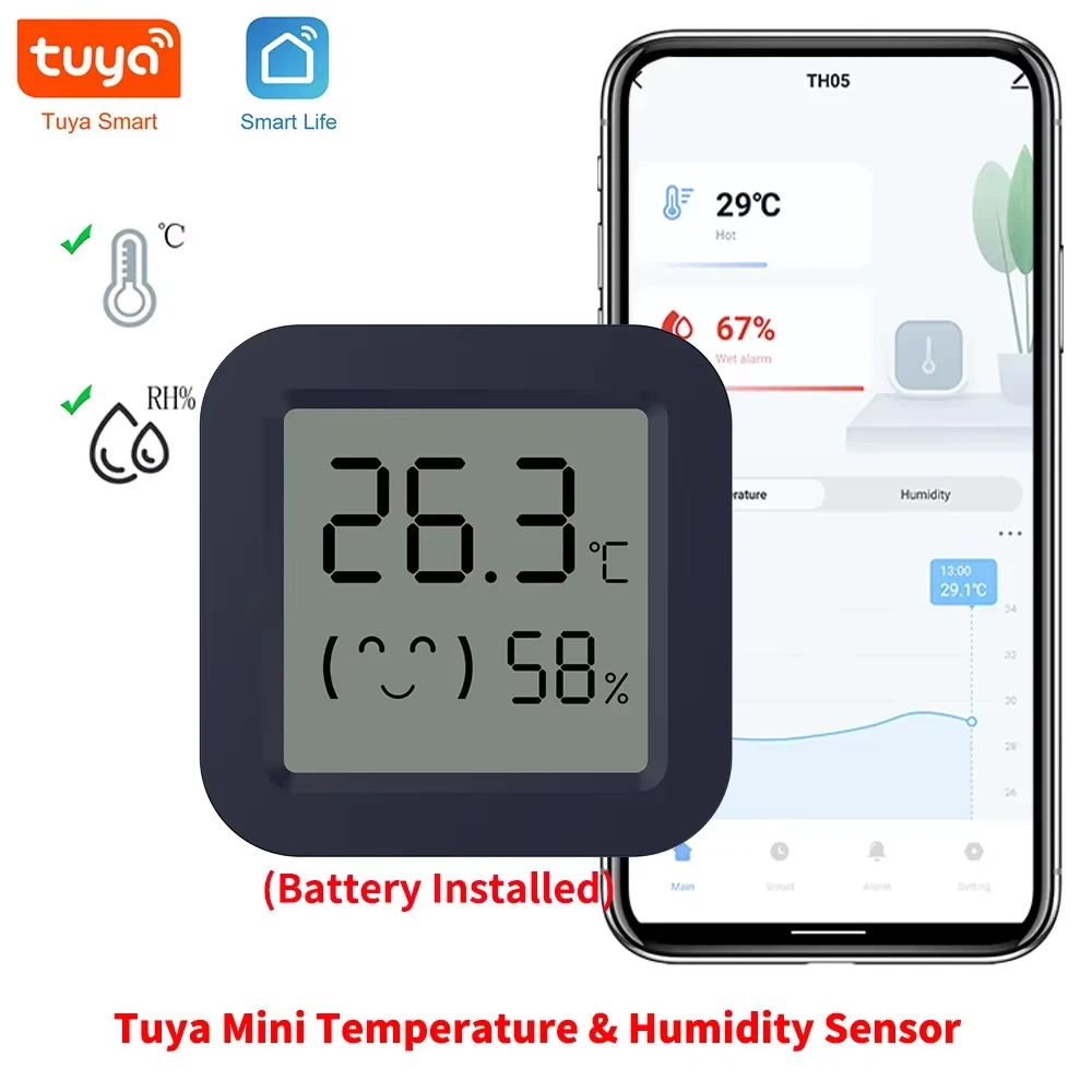 BT Temperature Humidity Sensor - Digital Hygrometer Probe recensie en prijs