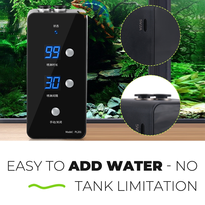 Reptile Humidifier, Misting Sy - Misting Nozzle Reptile recensie en prijs
