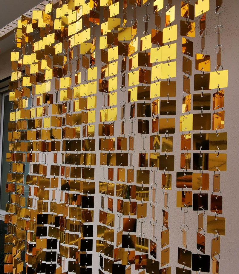 3cm Gold Silver Square Sequins - Pvc Panel Background recensie en prijs
