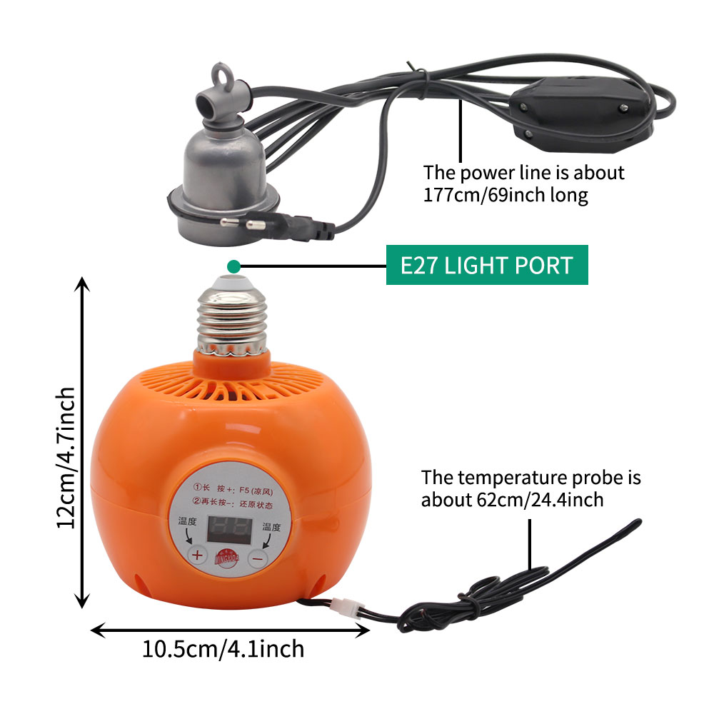 Pet Heater Animal Heating Lamp - Ceramic Heat Emitter recensie en prijs