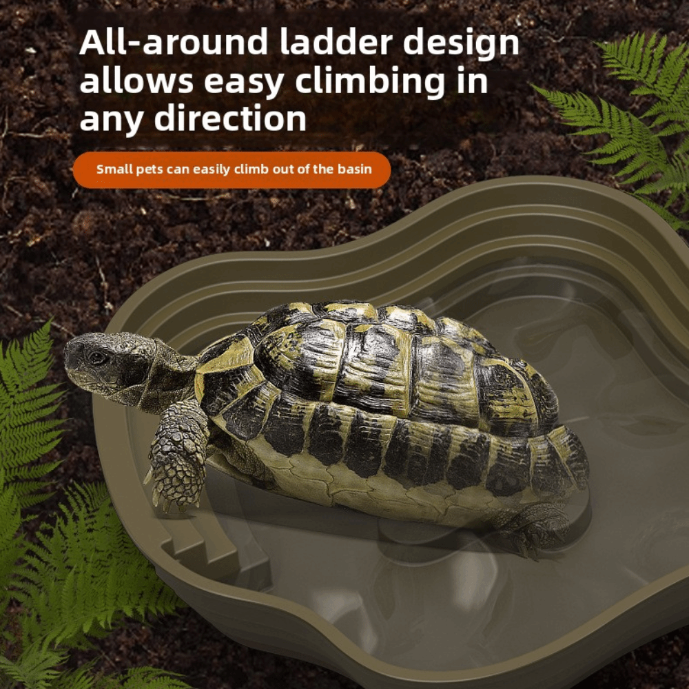New Plastic Turtle Water Basin - Water Dish Reptile recensie en prijs
