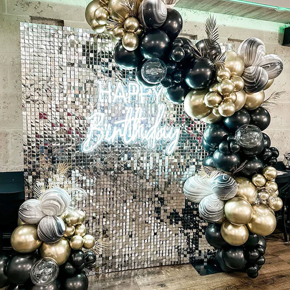 Silver Sequin Wall Backdrop Pa - Pvc Panel Background recensie en prijs