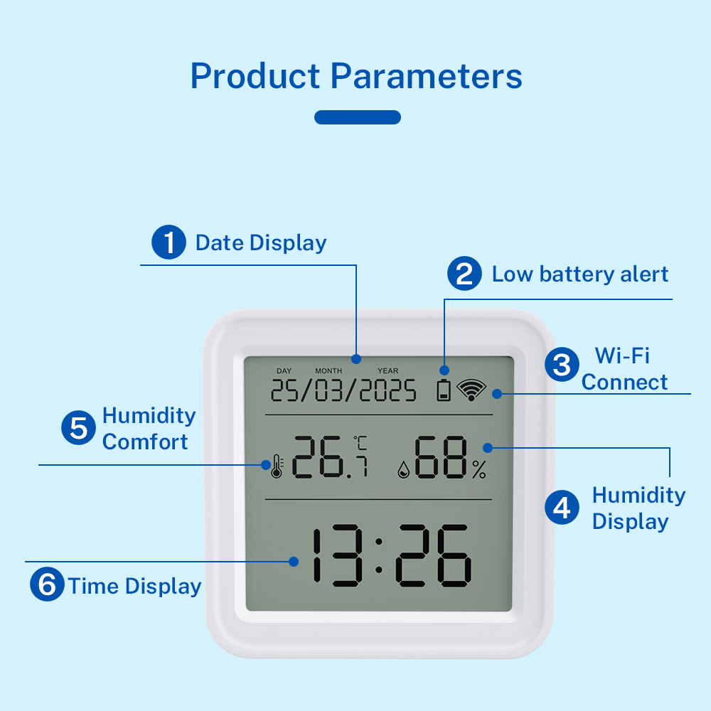 Tuya WIFI Temperature Humidity - Digital Hygrometer Probe recensie en prijs