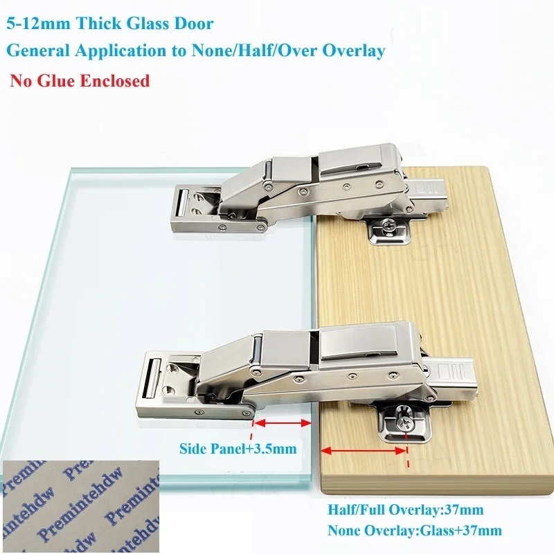 2Pcs Hydraulic Medicine Cabine - Glass Door Hinge recensie en prijs