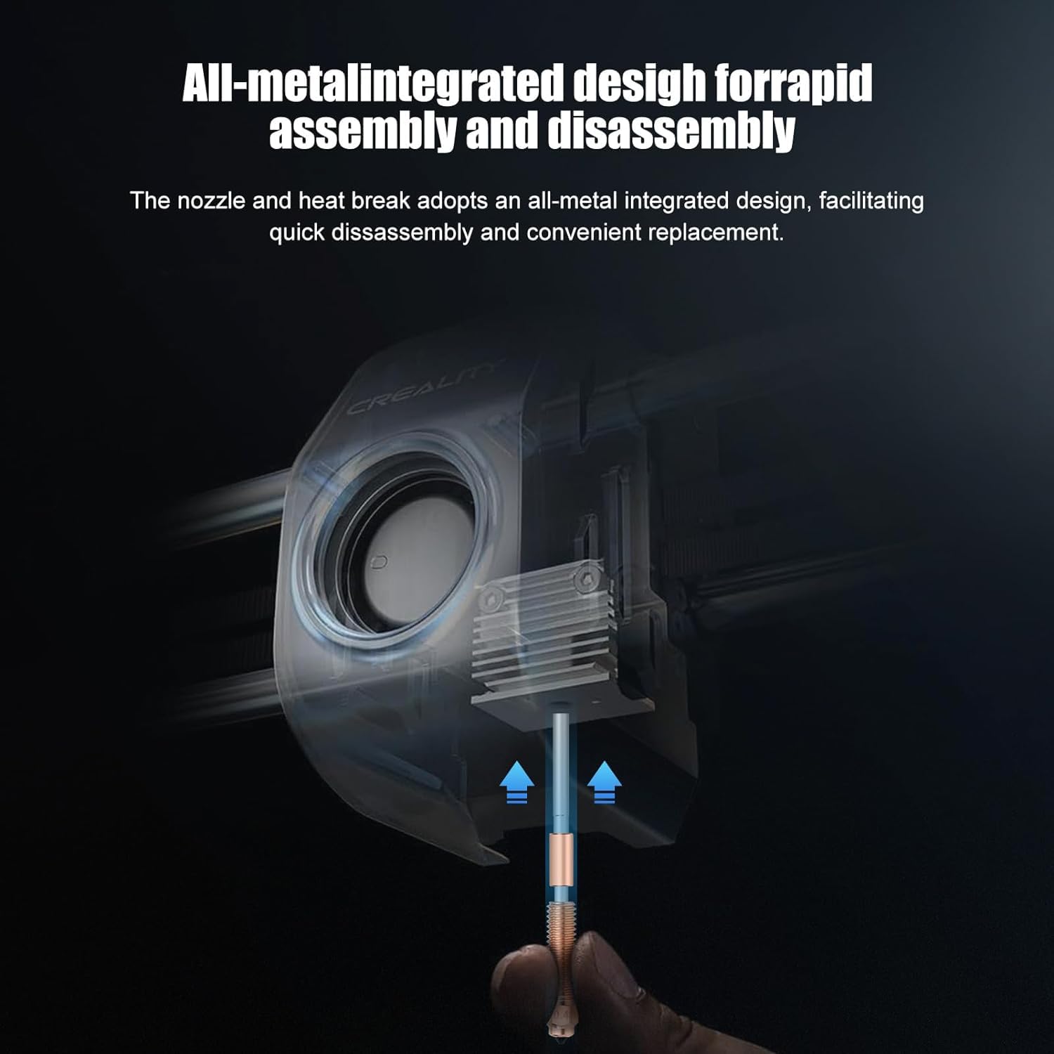 Creality K1C Nozzle Unicorn Qu - Ceramic Heat Emitter recensie en prijs